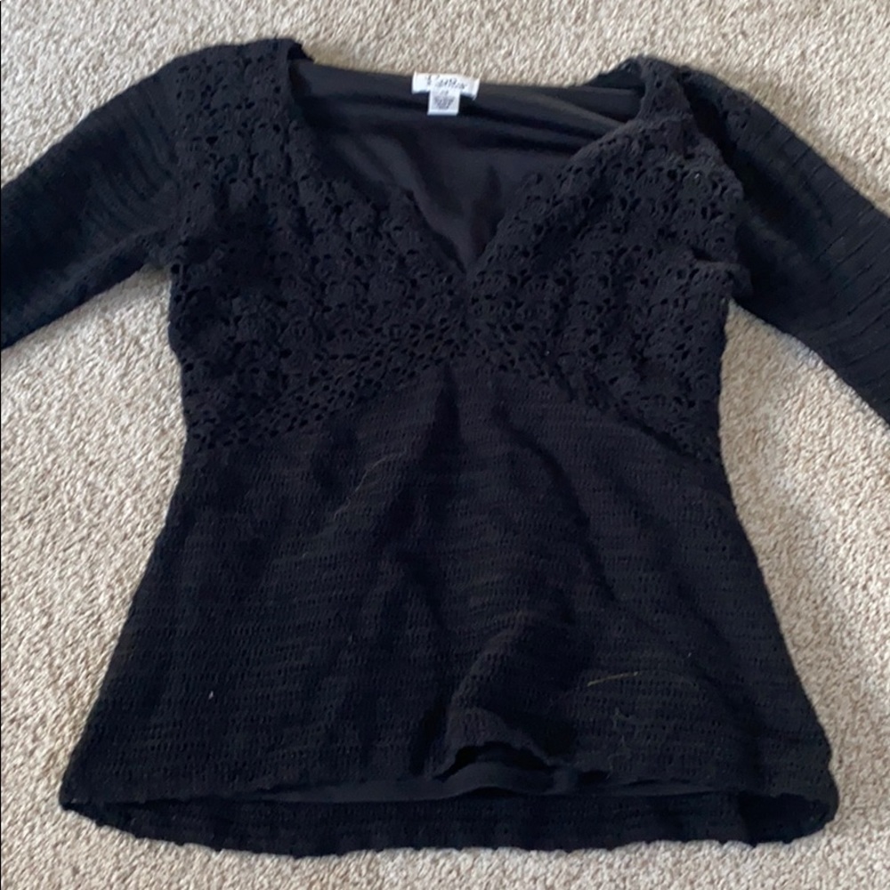 Lilly pulitzer XS black top